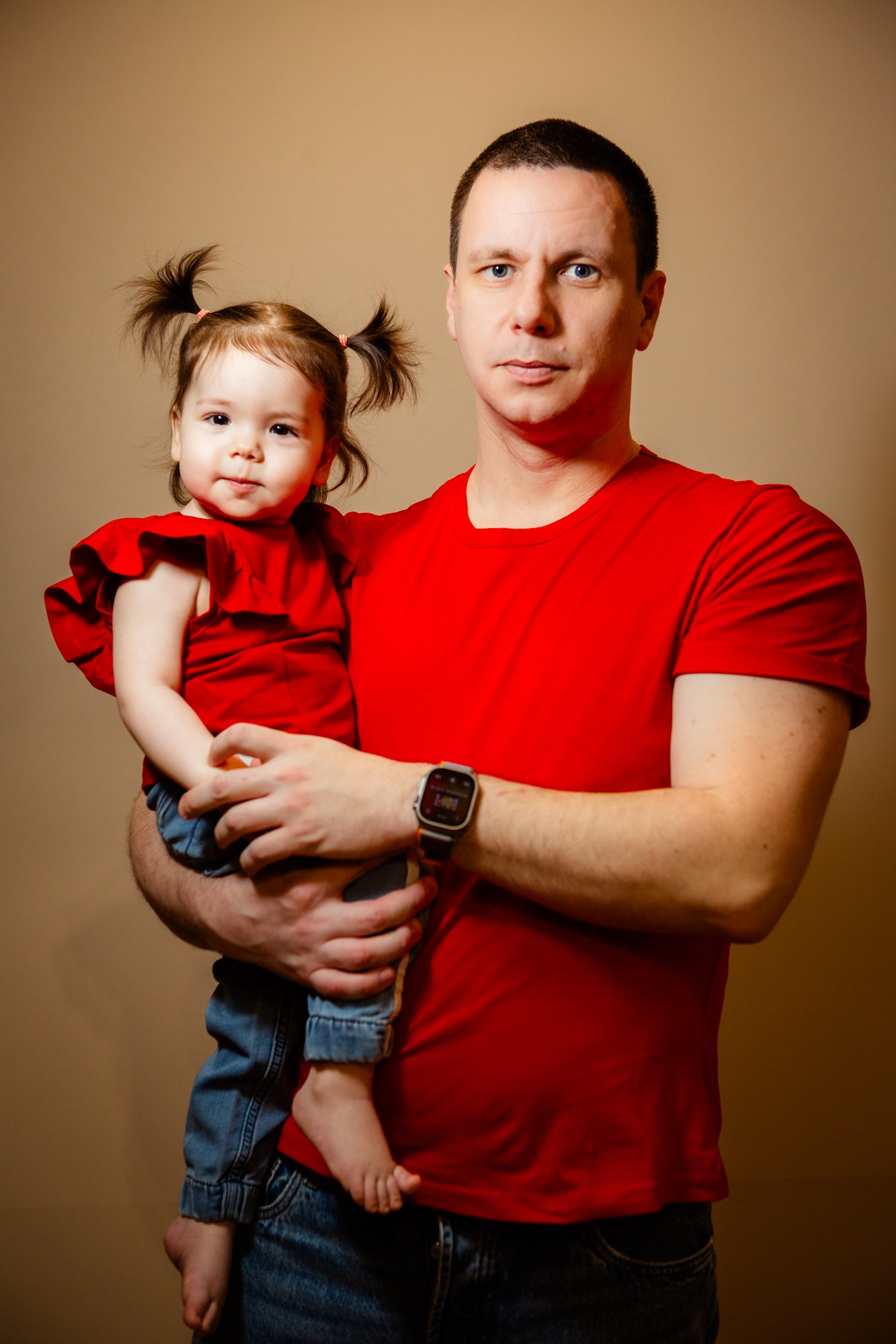 Дмитрий с дочкой